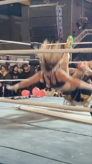 Session Moth Martina Instagram - Video by @pazuzuisdeadxo of Rina Yamashita slamming Session Moth Martina onto tubes.
- GCW UK 9/16/2023

#deathmatch #deathmatchwrestling #ultraviolent #unfnbelievable #prowrestling