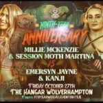 Session Moth Martina Instagram - Biggest week of the year. Very nervous but super motivated after a weekend full of inspiration from the up and comers of the wrestling scene 12 years on, and only getting better and better, let's doooo this 🎃🍻🪜 National Stadium