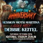 Session Moth Martina Instagram - Biggest week of the year. Very nervous but super motivated after a weekend full of inspiration from the up and comers of the wrestling scene 12 years on, and only getting better and better, let's doooo this 🎃🍻🪜 National Stadium