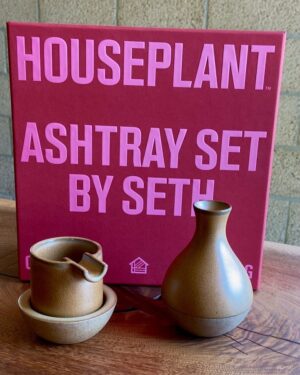 Seth Rogen Instagram - I designed this! For the last few years people have been asking me how they could get an ashtray like the ones that I make. Which is very nice and flattering of them! I’m so excited that today I can finally announce I designed this ashtray set—the Ashtray Set by Seth— (I’m great with names) for @houseplant! To make sure there were enough, we worked with slip casters to produce these to my exact specs. This will be available at houseplant.com on Thursday! Yay!