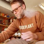 Seth Rogen Instagram – A real time ashtray throwing vid! Danger!