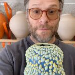 Seth Rogen Instagram - New Gloopy Vase, designed by ME! I’m so fucking thrilled with how these turned out. Available in VERY limited amounts at Houseplant.com.