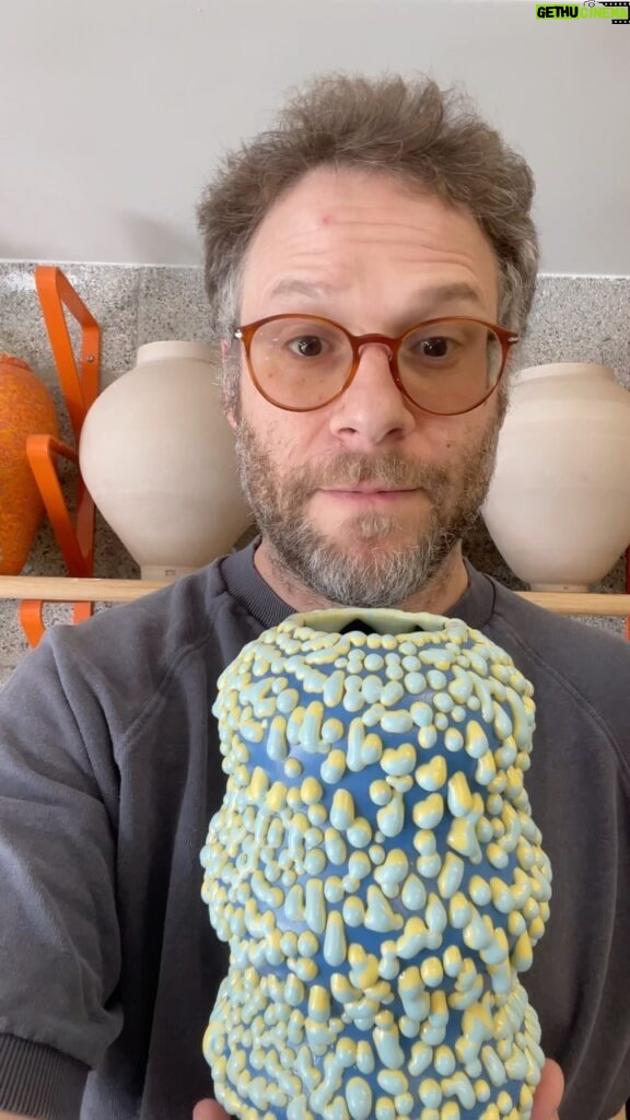 Seth Rogen Instagram - New Gloopy Vase, designed by ME! I’m so fucking thrilled with how these turned out. Available in VERY limited amounts at Houseplant.com.