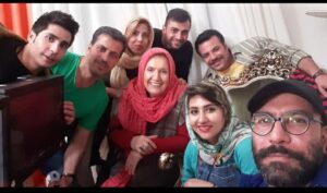 Shahin Taslimi Instagram - در کنار عوامل خوب❤️ سریال میانبر  #سریال  #بازیگران_زن  #شهین_تسلیمی  #سینما