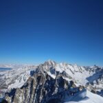 Shalom Brune-Franklin Instagram - I may have had to choose between operating my camera or feeling my fingers, but wow it was worth it. It’s always magic hour on Mont-Blanc 🏔❄️