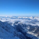 Shalom Brune-Franklin Instagram - I may have had to choose between operating my camera or feeling my fingers, but wow it was worth it. It’s always magic hour on Mont-Blanc 🏔❄️