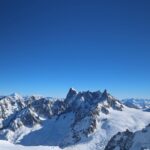 Shalom Brune-Franklin Instagram - I may have had to choose between operating my camera or feeling my fingers, but wow it was worth it. It’s always magic hour on Mont-Blanc 🏔❄️