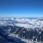 Shalom Brune-Franklin Instagram - I may have had to choose between operating my camera or feeling my fingers, but wow it was worth it. It’s always magic hour on Mont-Blanc 🏔❄️