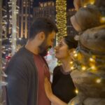 Shambhavy gurumoorthy Instagram - You know you’re in love when you can’t fall asleep because reality is finally better than your dreams. ❤️❤️ #samandprasi #vacation #dubai #christmas #newyear #downtown #husbandandwife #realcouple #tamilcouple #trendingreels #trending #trendingcouples👫 #instalike #instareels #instagood #instafamous #youtuber #trendingsongs #serialactress #suntv