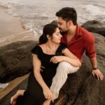 Shambhavy gurumoorthy Instagram - I love you more than I have ever found a way to say to you ❤️❤️ Shot by - @xrstoriez_ #sam&prasi #trending #ınstagood #instamood #instalike #instalove #soulmate #husbandandwife #couplegoals #couplereels #realcouple #happyday #happylife #tamilcouple #beachshoot #couplephotography