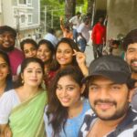 Shambhavy gurumoorthy Instagram - Sadhana serial 400 episode celebrations😍😍🎊 Hyderabad