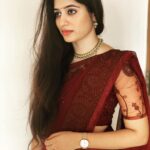 Shambhavy gurumoorthy Instagram - 🥀 #sam&prasi#trending #instagood #instadaily #instalike #bepositive #traditionalwear #traditional #selflove #tamilactress #beunique #sareeslove #positivity #trendingpics Chennai, India