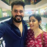 Shambhavy gurumoorthy Instagram - The magic is in the new beginning’s ✨ happy new year 2023 everyone , may the magic fill you with all the happiness to you and to your loved ones ❤️ #positivity #sam&prasi #positivethoughts #newyear #newyearvibes #tamilcouples #suntv #geminitv #trending #instapic #instamoment #husbandandwife #1stnewyeartogether #momentstoremember