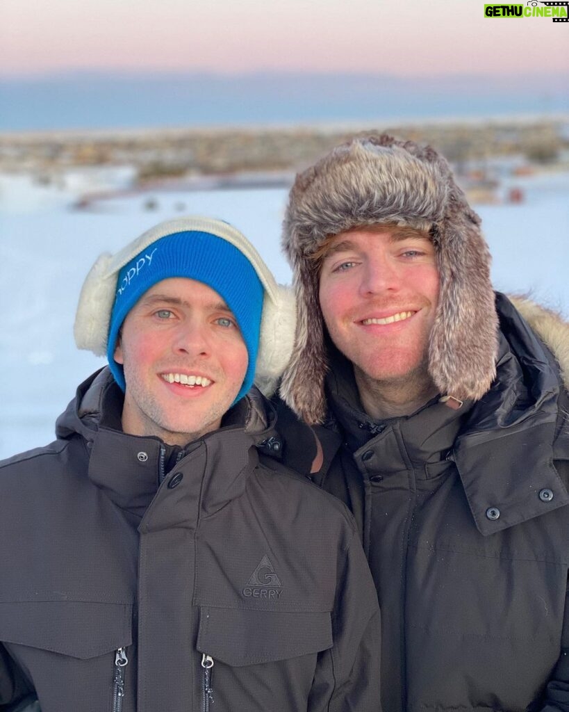 Shane Dawson Instagram - Get a guy who looks down at you like that when you pop a snow tube with your ass ❤️❄️