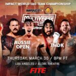 Shane Veryzer Instagram - Tonight on @fitetv TMDK back at it again! @baddudetito #MultiverseUnited #NJPWxIMPACT