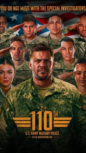 Shannon Kook Instagram - “110th, dismissed” 

Season finale now available.
Reacher season 2 -
over & out.