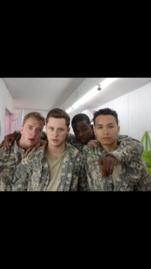 Shannon Kook Instagram - Just a bunch of chaps getting to play dress up 🎥 I once heard an actor say he doesn’t decide if he’s going to do a film by how much money he’s going to make or how well the film will do -  but by who he’ll get to spend 3 months making a film with. This was a low budget movie that no one really ever saw, but is honestly one of my favourite experiences of a cast and making a film so far. Love these lads. And the moments we got to have. #FlashbackFridays

 @wilsonbowes @olreid @tdotsteph @thealikazmi #CoreySevier 

#LouisGossettJR #MargotKidder #seymourcassel #cedricsmith #sidneyjfurie