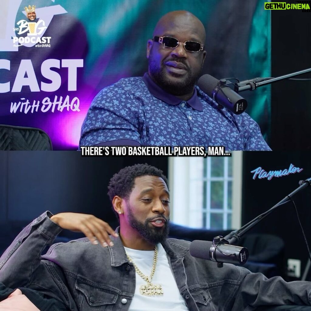 Shaquille O'Neal Instagram - “It was God’s way of keeping me humble” 😅 Tap into episode 5 of @thebigpodwithshaq featuring @kountrywayne 👀