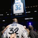 Shaquille O'Neal Instagram - one of one details of @shaq’s one-of-a-kind Orlando Magic jacket designed by @jeffhamilton 🪄