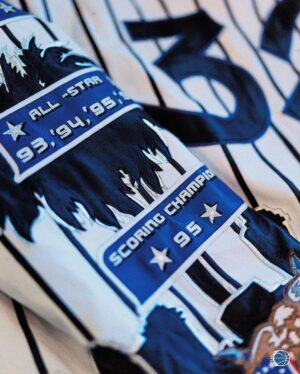 Shaquille O'Neal Instagram - one of one 

details of @shaq’s one-of-a-kind Orlando Magic jacket designed by @jeffhamilton 🪄