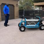 Shaquille O'Neal Instagram - What an incredible experience. Shaquille O’Neal reached out requesting for a “Shaq-sized cart”. After that face time call I quit my union job and took KoolerKartz to the next level. While delivering the kart, Shaq also unexpectedly purchased the kart I brought to show the size comparison. Shaq has to be one of the coolest humans I have ever met. Thank you @Shaq for changing my world with this opportunity. #koolerkartz #shaq #shaquilleoneal