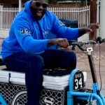 Shaquille O'Neal Instagram - What an incredible experience. Shaquille O’Neal reached out requesting for a “Shaq-sized cart”. After that face time call I quit my union job and took KoolerKartz to the next level. While delivering the kart, Shaq also unexpectedly purchased the kart I brought to show the size comparison. Shaq has to be one of the coolest humans I have ever met. Thank you @Shaq for changing my world with this opportunity. #koolerkartz #shaq #shaquilleoneal