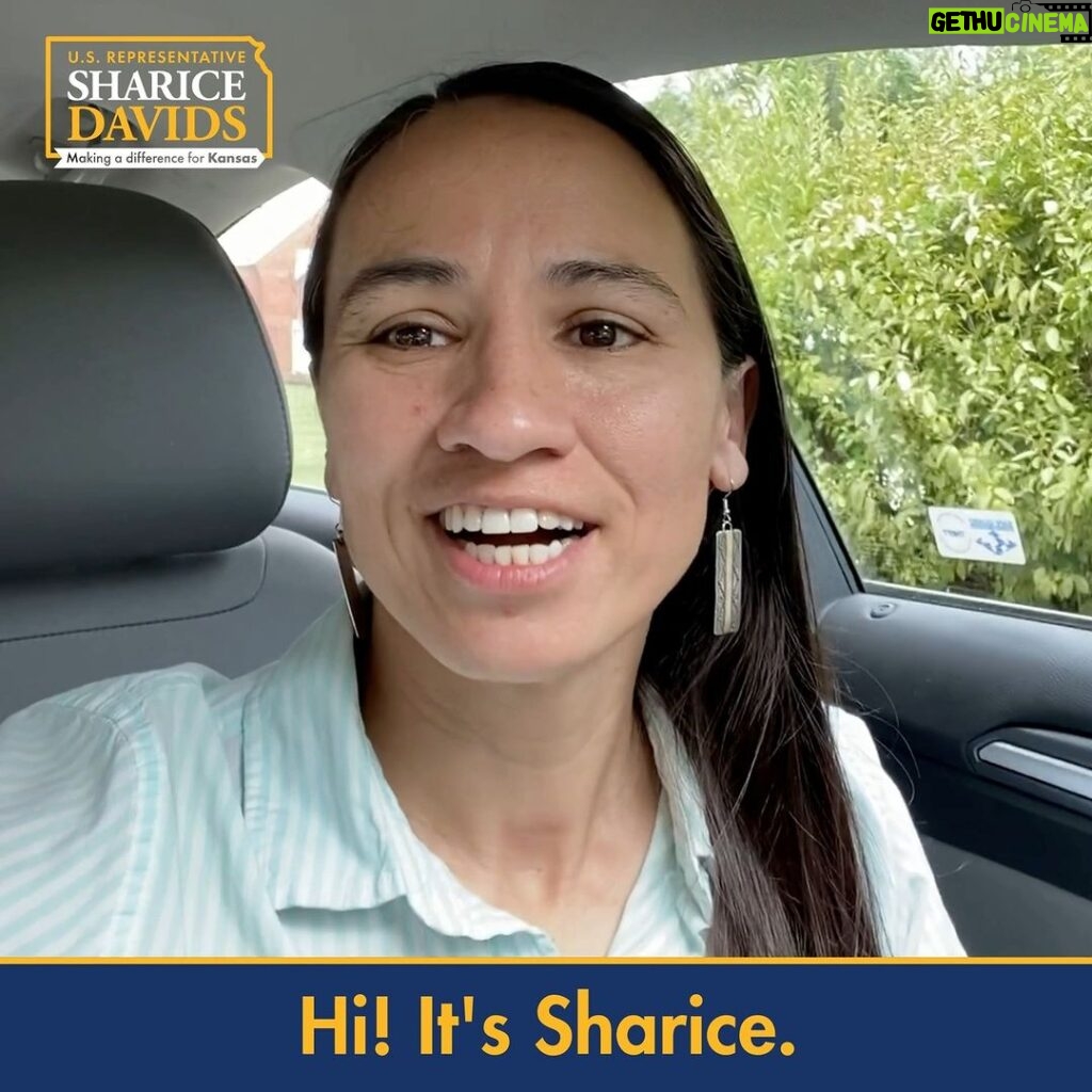 Sharice Davids Instagram - It’s important to stand up when I disagree with my own party. I'm here to serve you, no matter what.