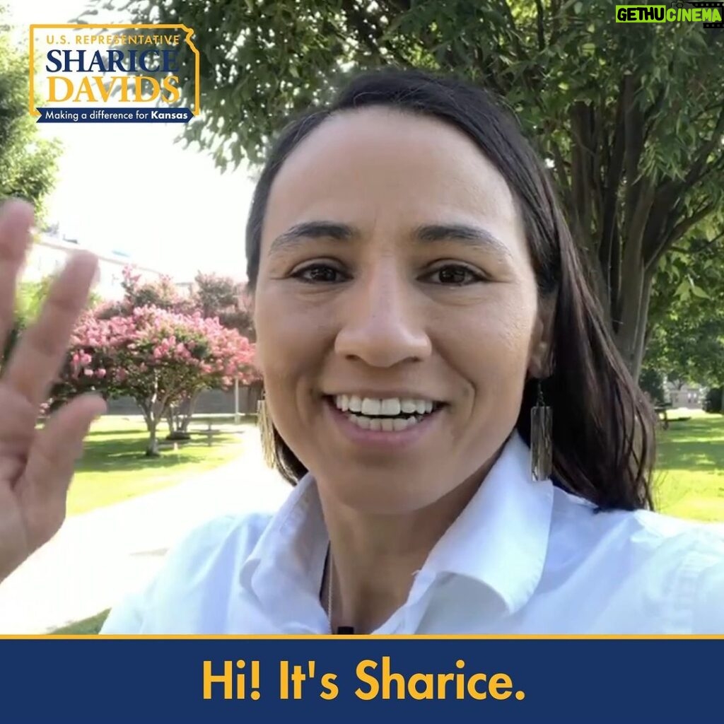 Sharice Davids Instagram - My job is to serve you, regardless of party. Visit davids.house.gov/lowercosts to find relief for gas prices, groceries, housing, and more.