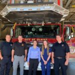 Sharice Davids Instagram - I requested federal funding alongside Olathe city officials to help the police and fire departments serve our community more effectively by upgrading and expanding programs that are already working well. It was great to see these projects today!