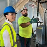 Sharice Davids Instagram - Apprenticeships help Kansas businesses fill in-demand jobs AND help Kansas employees acquire the skills for a successful career. I’m working to expand these programs and support our local workforce needs. Thanks, @shamrocktrading for letting me shadow today! Overland Park, Kansas
