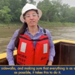 Sharice Davids Instagram – We’re building new roads every day here in Kansas, helping folks get to work and school safer and faster. BUT where do these needed materials come from? To find out, I went on a tour of the Missouri River dredging operation. Watch to learn more!