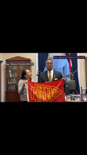 Sharice Davids Instagram - @repcleaver and I are so confident we are going to beat the Bengals that we are willing to bet some of KC’s finest BBQ on this weekend’s AFC Championship Game. What say you, @greglandsman ?