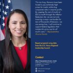 Sharice Davids Instagram - For too long, Kansans have been forced to pay extremely high prices for insulin while drug companies rake in massive profits. Today, I released a report on how a law I supported last year has drastically lowered the cost of insulin for folks in #KS03. By capping the cost of insulin, we are not only lowering a major cost burden for tens of thousands of Kansans — we are saving lives. I will continue to support federal legislation that instates this price cap for all insulin users and lowers the overall cost of health care.