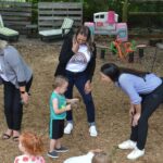 Sharice Davids Instagram - Childcare facilities in Kansas and across the country are facing a staffing crisis. That’s why I supported funding to ensure childcare workers have good-paying jobs, our families are taken care of, and our economy continues to grow. Today, I got to see the benefits of that federal support at Happy Campers Montessori in Shawnee!