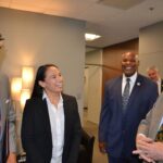 Sharice Davids Instagram - The U.S. Department of Transportation just announced new bipartisan infrastructure law investments for clean energy buses in the KC metro region! Rep. Emanuel Cleaver II and I were with RideKC today to celebrate the impact these funds will have in our community.