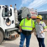 Sharice Davids Instagram - Water infrastructure touches many parts of our lives, but people don’t always realize how important those systems are until they fail. Yesterday, I got my hands dirty, shadowing hard-working Kansans on a “Sharice’s Shift” to highlight how the bipartisan infrastructure law is protecting our community. Kansas City, Kansas
