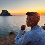 Sharon Battiste Instagram - time for some quiet reflection and healing 💫 #reflectionstories #newbeginings #healingenergies #sunsetview #lovepeacehappiness #alopeciaawareness