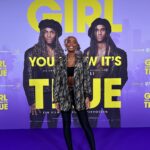 Sharon Battiste Instagram - P R O U D 💜 GIRL YOU KNOW ITS TRUE 💜 #millivanilli #premie #cinema #proud
