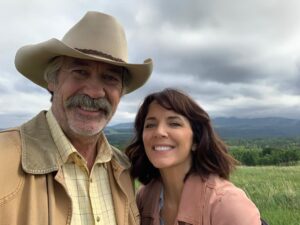Shaun Johnston Instagram - Smiles with a view. Sj. @michellemorgan_  #hlinprod @official_heartlandoncbc