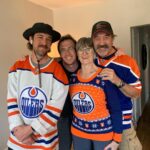 Shaun Johnston Instagram – Game Day with my Mom and my boys. All Oilers-All o’ th’ Time! Happy Mother’s Day to all you moms. You’re the backbone of the world. Sj