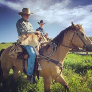 Shaun Johnston Instagram - Jack's passenger is Amber's Cinders. Makin' a star out of 'im. Sj #hlinprod