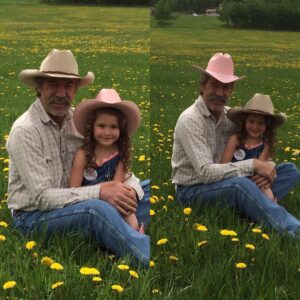Shaun Johnston Instagram - My new Make A Wish girlfriend, Peytyn. Playin' the ol' hat switcheroo. Sj