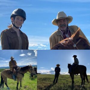 Shaun Johnston Instagram - Purdy good day, I’d say. We luv this girl. Sj

#bayemcphersonofficial #hlinprod #official_heartlandoncbc #heartlandseason16