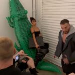 Shay Mitchell Instagram - The croc is fake, but the fact that we just dropped a new collection of your favorite work totes? 100% real.
