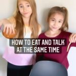 Shaylee Mansfield Instagram - Guess what?!? You don’t have to wait to talk until you’re done eating… Watch the video to find out. Cheers to eating and talking at the same time at last! #siblinggoals #signlanguage #americansignlanguage #cheerstolife