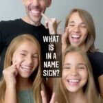 Shaylee Mansfield Instagram - Didn’t you know that today is the first day of Deaf Awareness month? Here’s my Deaf family showing how important name signs are. Let’s start with some interesting facts… Only Deaf people can give name signs to others. A name sign is something about the individual - be it their personality, appearance, or something truly unique. One thing Deaf people wish hearing people knew is to not ask for a name sign given that it is a special gift. #signlanguage #americansignlanguage #namesign #deafawareness #agift #deafcommunity