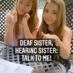 Shaylee Mansfield Instagram - Let’s get real here… everywhere I go, be it at a restaurant or store or wherever, some hearing people automatically talk to my hearing sister (or anyone who is hearing that’s with me)… they forget that they can talk to me and there are ways of doing that. Write it down, use your iPhone, gesture, point, or even better…learn some basic sign language. When someone tells a hearing person to speak directly to the Deaf person, take that advice from the start and don’t make them remind the hearing person over n’ over. #deafawareness #signlanguage #deafcommunity #americansignlanguage #bilingual #ourlife