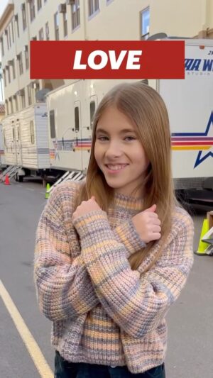 Shaylee Mansfield Instagram - You got to know our mischievous Ollie last night, now get on her level. Learn these #ASL signs from @shayleemansfield and stream #TheCompanyYouKeep on Hulu 🤟