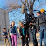 Shaylee Mansfield Instagram - 13 Minutes was my very first time performing stunts, acting with green screens, wearing makeup in dirt and blood, taking professional family photos as a part of a prop, visiting Oklahoma, and working under freezing weather conditions! The producers, director, and crew for this film couldn’t have been more amazing… every step of the way, they welcomed us (my mom and I) with open arms and hearts. That included keeping us warm with heaters, providing accommodations, sitting down with us during lunch time, and asking for our input to show true authenticity on the screen. Thank you for having me a part of this project. 👏 #childactress #behindthescenes🎬 #tornadoes #actinglife Oklahoma City, Oklahoma