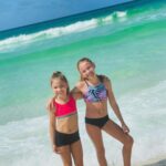 Shaylee Mansfield Instagram - Sky above, sand below, sister beside, and peace within. #beachgirls #sunkissed🌞 #summerlife #ísland #sisters💕 Rosemary Beach, Florida